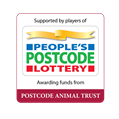 We are supported by People's Postcode Lottery - Animal Trust